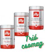 illy, darált kávé kedvezményes trió csomag, 100 % Arabica