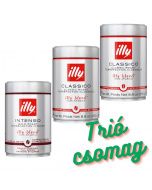 illy, szemes kávé kedvezményes trió csomag 100 % Arabica