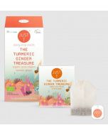 JustT, "The Turmeric Ginger Treasure" duplakamrás filteres fűszeres tea, 20db