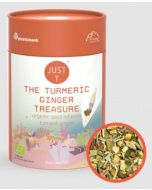 JustT, "The Turmeric Ginger Treasure" szálas fűszeres tea, 125g