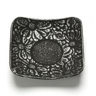 Dammann, alátét fehér porcelán csészéhez, négyzet