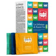 Kusmi, bio herba, rooibos, gyümölcstea válogatás, 24 db muszlinfilter, 48 g