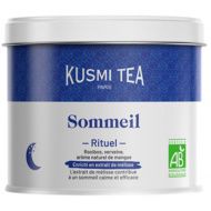 Kusmi, Sleep Ritual bio mangós rooibos teakeverék, szálas fémdobozos, 100 g
