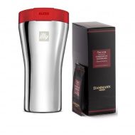 Alessi Illy-s utazó termo pohár + marcipános tea