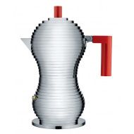 Alessi, "Pulcina" INDUKCIÓS, kotyogó 6 személyes piros fogóval