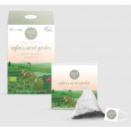 JustT, "Ceylon´s Secret Garden" piramis filteres fekete tea, 20db