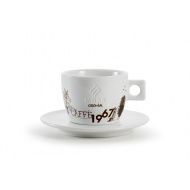 Moak, cappuccino csésze tányérral