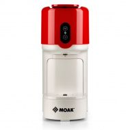 Moak, "Jukebox" Nespresso rendszerű kávégép, fehér-piros