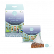 JUST T Rooibos vanília tea, piramis filteres