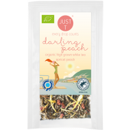 JustT, "Darling Peach" egyenkénti filteres fehér tea, 1 adag
