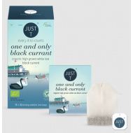 JustT, "One And Only Black Currant" duplakamrás filteres fehér tea, 20db
