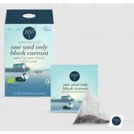 JustT, "One And Only Black Currant" piramis filteres fehér tea, 20db