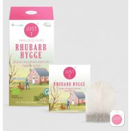 JustT, "Rhubarb Hygge" duplakamrás filteres fekete tea, 20db