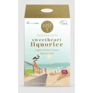 JustT, "Sweetheart Liquorice" piramis filteres herba tea, 20db